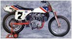 Dirttrack racer met cx blok