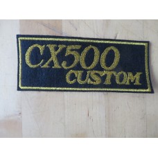 badge cx500 custom goud